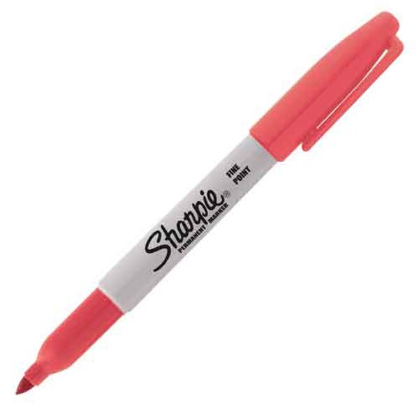 Sharpie Fine Solar Flare Red